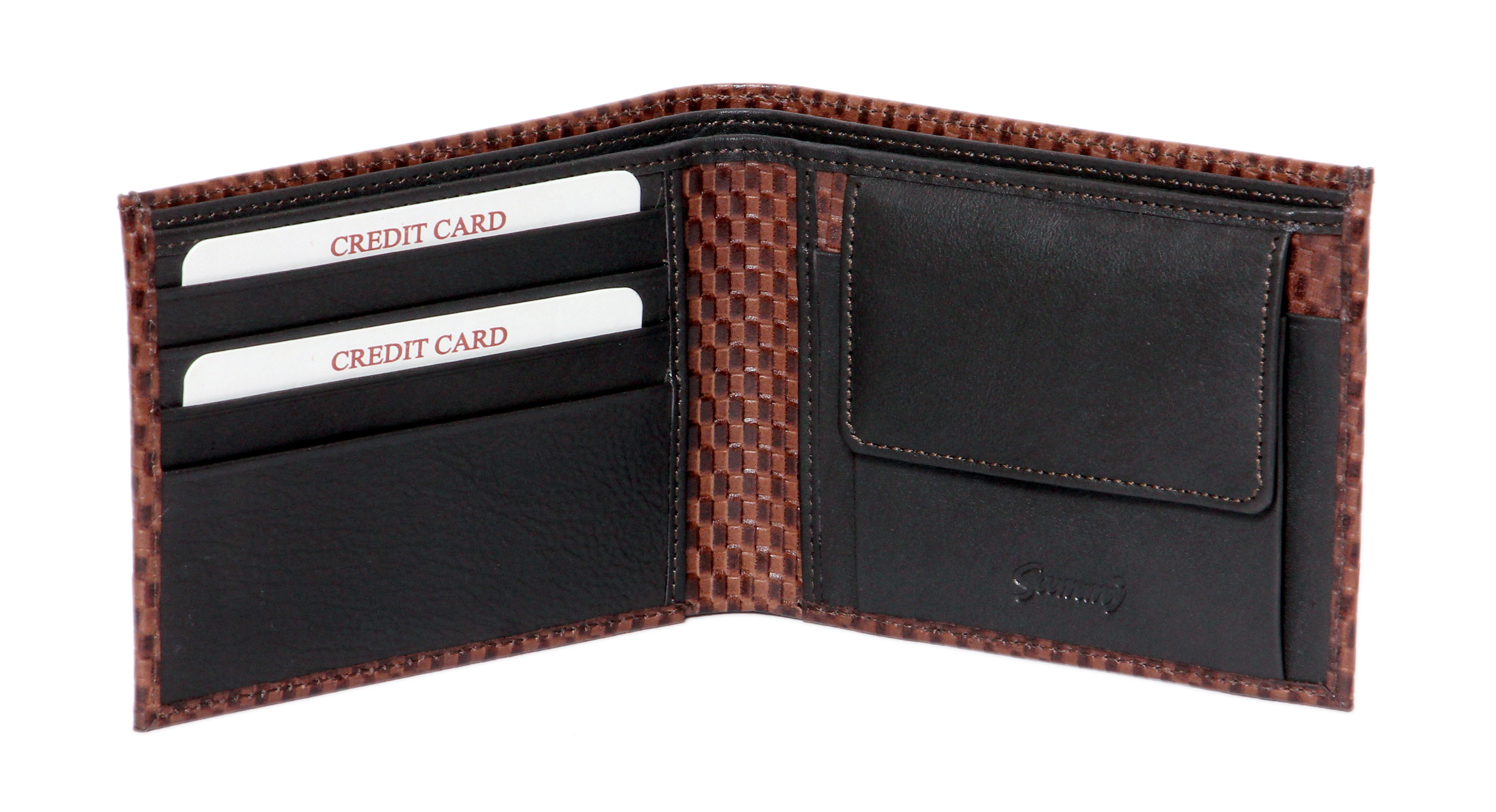 Wallet GW 667 BROWN MAT PRINT - Image 2