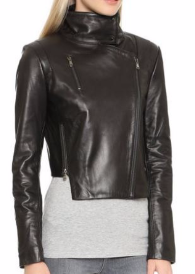 Women's Stylish Leather Jacket - Image 5