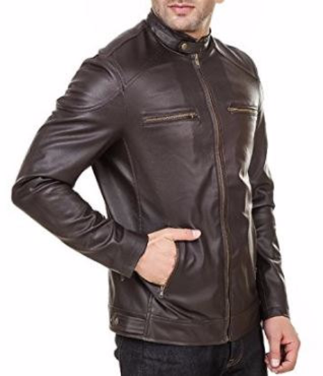 Men's Leather Jacket - Image 4