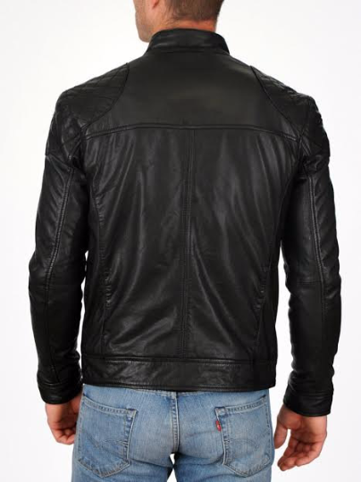 Casual Leather Jacket for men - Image 4